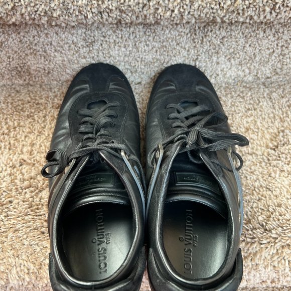 Louis Vuitton Men\'s Black Leather Sneakers main image 12